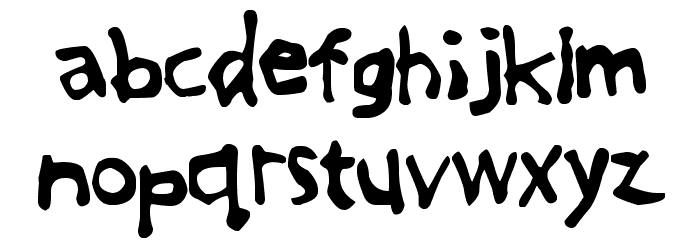 GreatFriendsDT Font LOWERCASE
