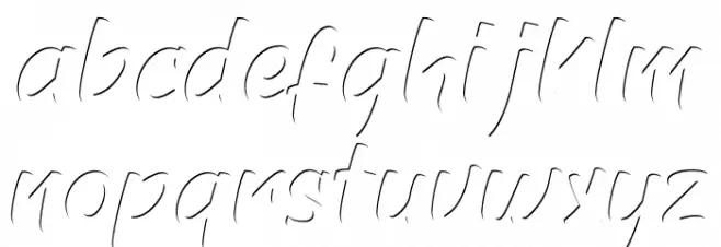 GreatHustleInner フォント 小文字