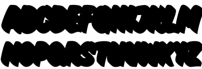 GreatHustleShadow Schriftart Groß