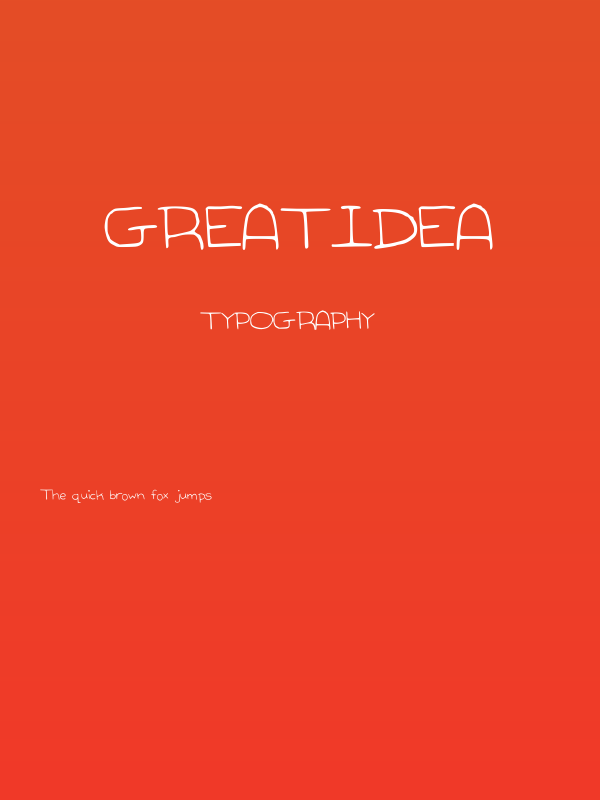 GreatIdea Poster