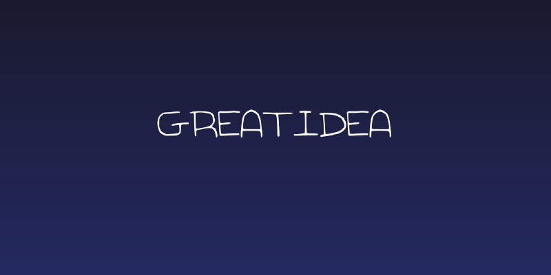 GreatIdea Social Header