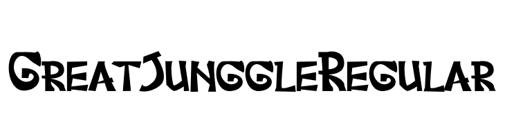 GreatJunggleRegular  免费字体下载