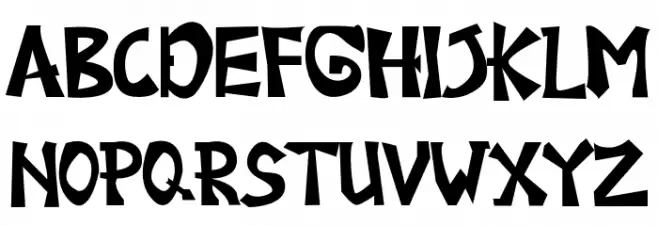 GreatJunggleRegular Schriftart Groß