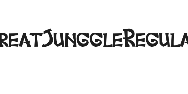 GreatJunggleRegular Logo