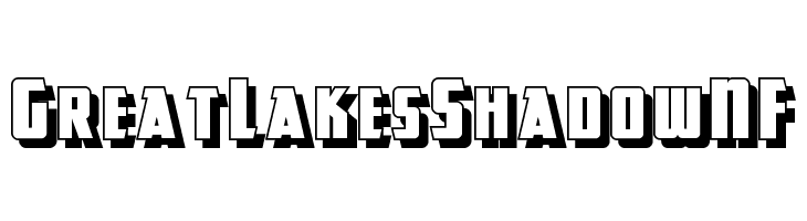 GreatLakesShadowNF  नि: शुल्क फ़ॉन्ट्स डाउनलोड