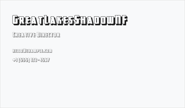 GreatLakesShadowNF Business Card