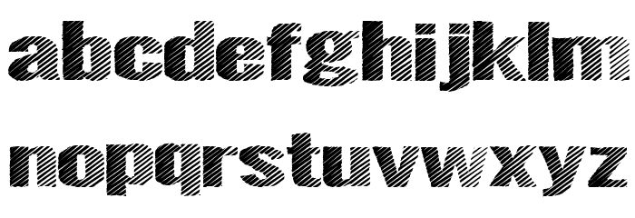 GreatMiami Font LOWERCASE