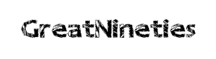 GreatNineties Font