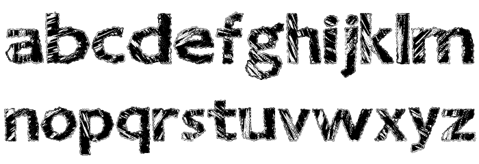 GreatNineties Font LOWERCASE