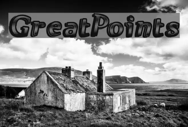 GreatPoints Font examples