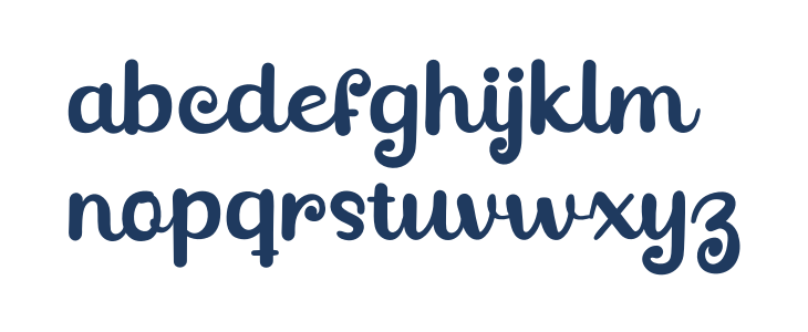GreatSafiraRegular Lowercase