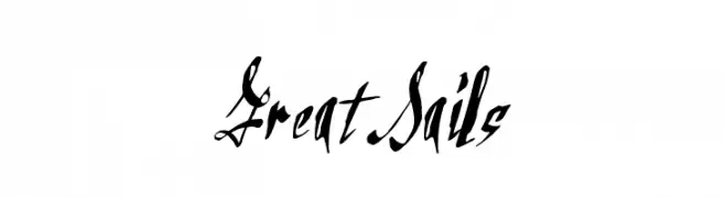 GreatSails  Frei Schriftart Herunterladen