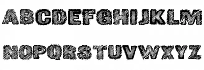 GreatShake Шрифта ВЕРХНИЙ