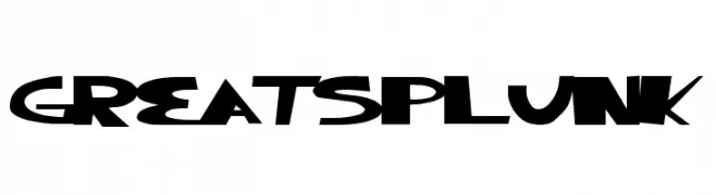 GreatSplunk  Frei Schriftart Herunterladen