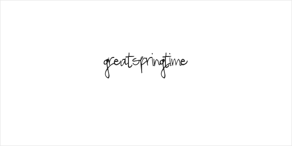 GreatSpringtime Logo