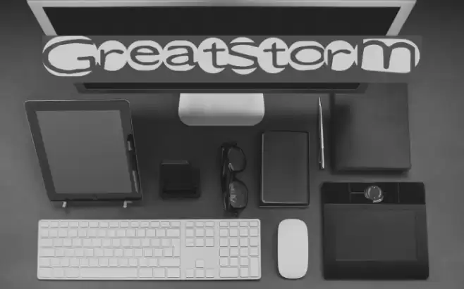 GreatStorm Font examples