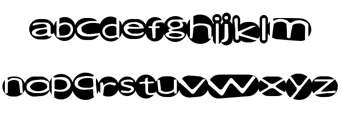 GreatStorm Font LOWERCASE