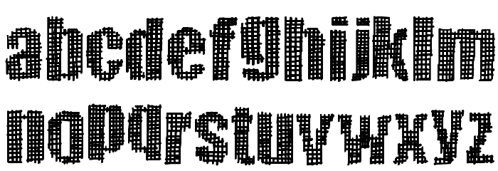 GreatVengeance Font LOWERCASE