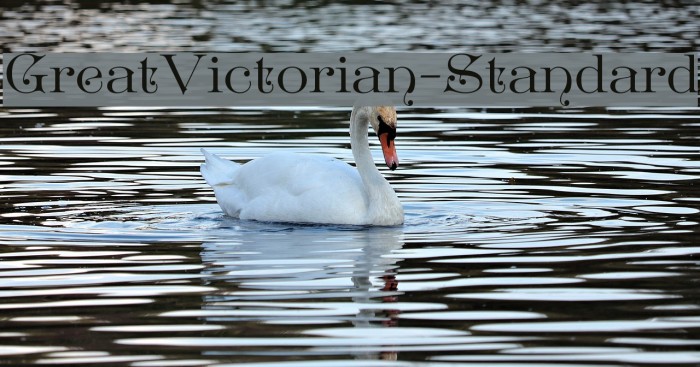 GreatVictorian-Standard Font examples