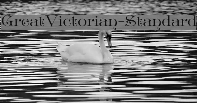 GreatVictorian-Standard Font examples