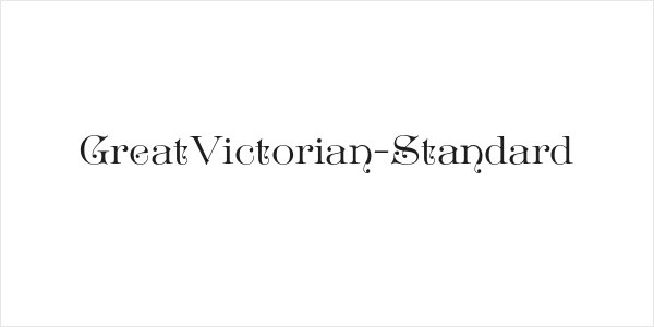 GreatVictorian-Standard Logo