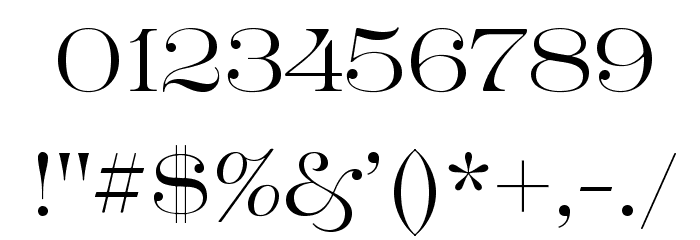 GreatVictorian-Swashed Font OTHER CHARS