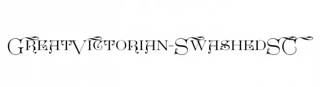 GreatVictorian-SwashedSC  Frei Schriftart Herunterladen