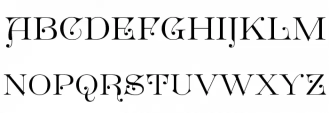 GreatVictorian-SwashedSC Font LOWERCASE