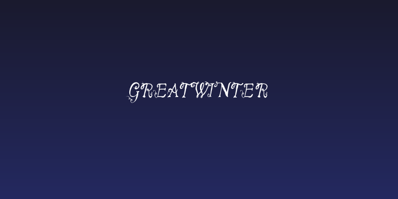 GreatWinter Social Header