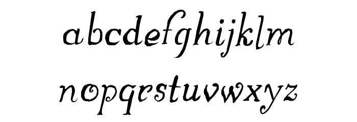 GreatWinter Font LOWERCASE