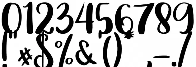 GreatWishes Font OTHER CHARS