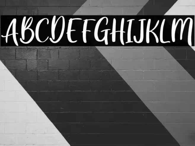 GreatWishes Font examples