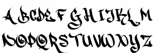 Greatboyz Schriftart Groß