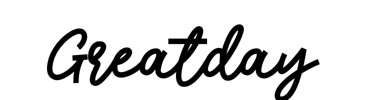 Greatday  font caratteri gratis