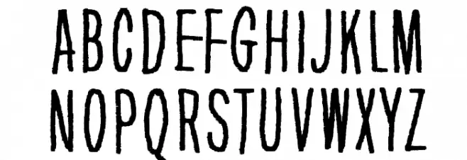 Greater than the sum of its par Schriftart Groß