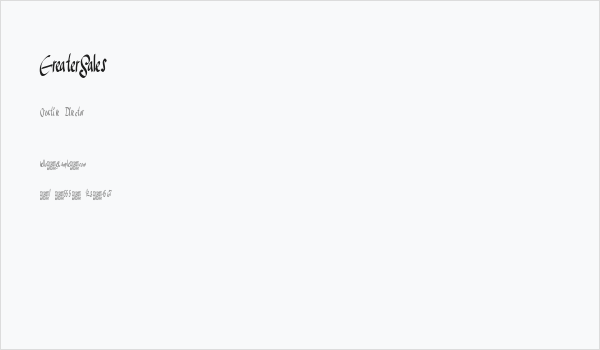 GreaterSales Business Card