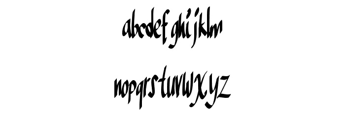 GreaterSales Font LOWERCASE