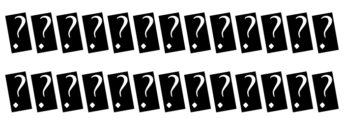 GreaterShadow Font LOWERCASE