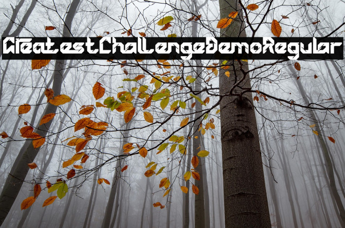 Greatest Challenge Demo Regular Example 1