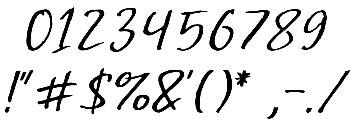 Greatest Fortune Font OTHER CHARS