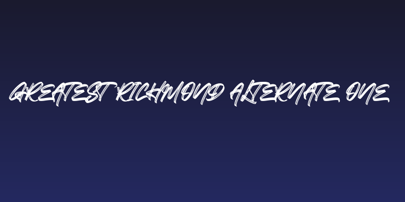 Greatest Richmond Alternate One Social Header