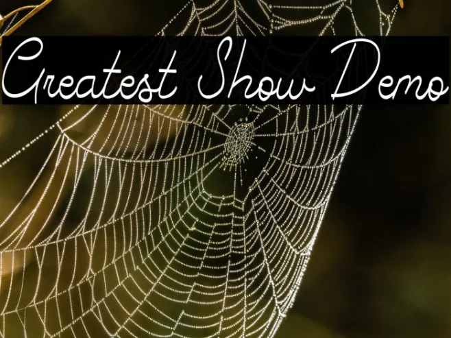Greatest Show Demo Example 3