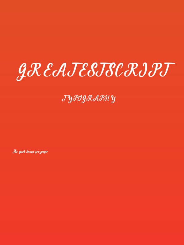 GreatestScript Poster