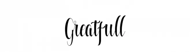 Greatfull  لخطوط تنزيل