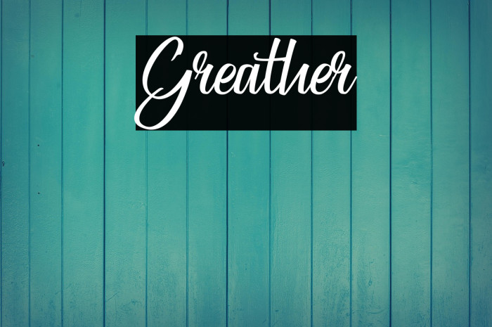 Greather Example 2