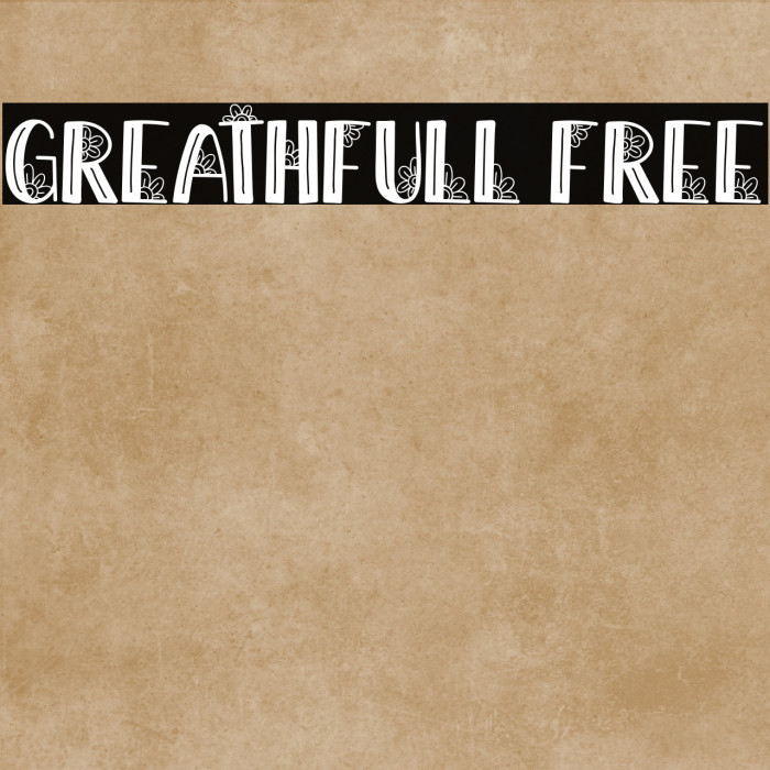 Greathfull FREE Example 3