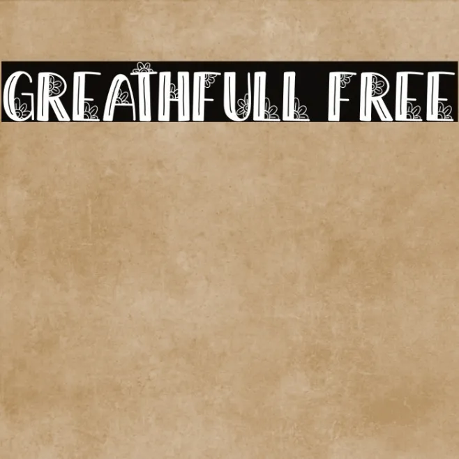 Greathfull FREE Example 3