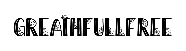 GreathfullFREE  font caratteri gratis