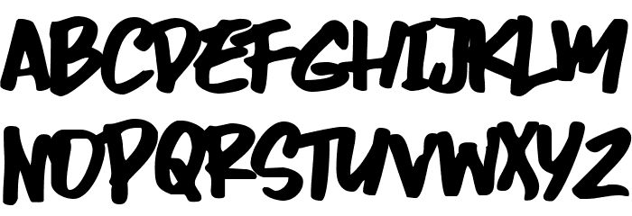 Greathunt Font LOWERCASE