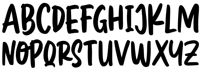 Greatly Desired Regular Font LOWERCASE